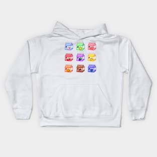 Yummy Milk Flavors Kids Hoodie